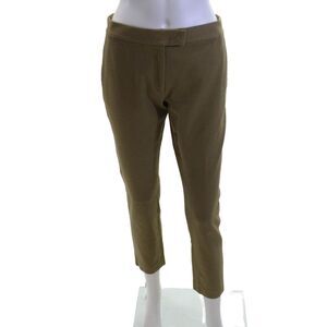Joseph Womens Ankle Cropped Dress Pants Brown Size 35